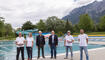 Eröffnung Schwimmbad Mühleholz in Vaduz
