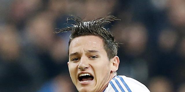 Florian Thauvin von Olympique Marseille feiert seinen Treffer.