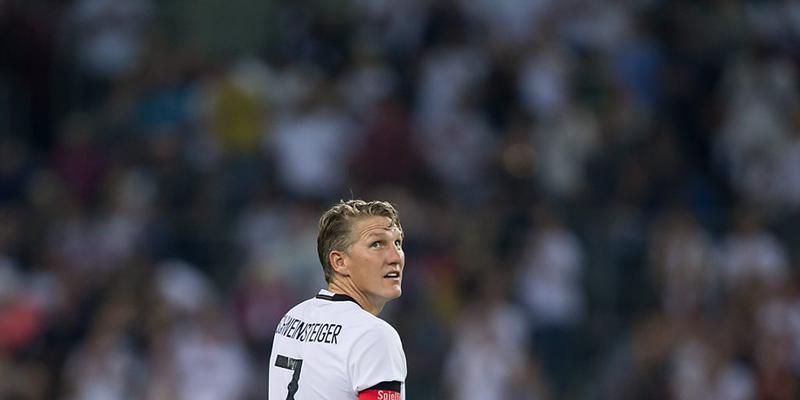 Bastian Schweinsteiger trat ein letztes Mal für Deutschland auf Bastian Schweinsteiger trat ein letztes Mal für Deutschland auf