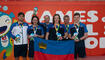 230601 Kleinstaatenspeile In Malta - Tag 4 - Squash - Team - Silber - Medallienfeier