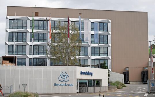 230919 Symbolfoto Thyssenkrupp Presta in Eschen