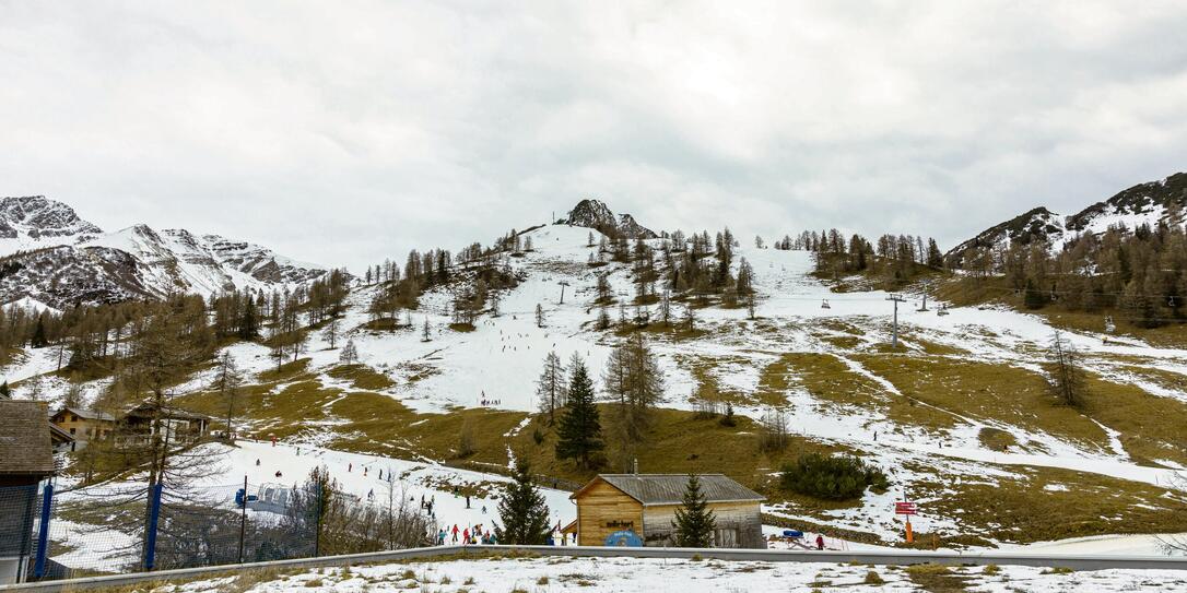 Schneemangel in Malbun