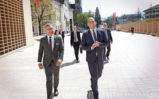 Besuch von Magnus Brunner, Bundesminister für Finanzen der Bun