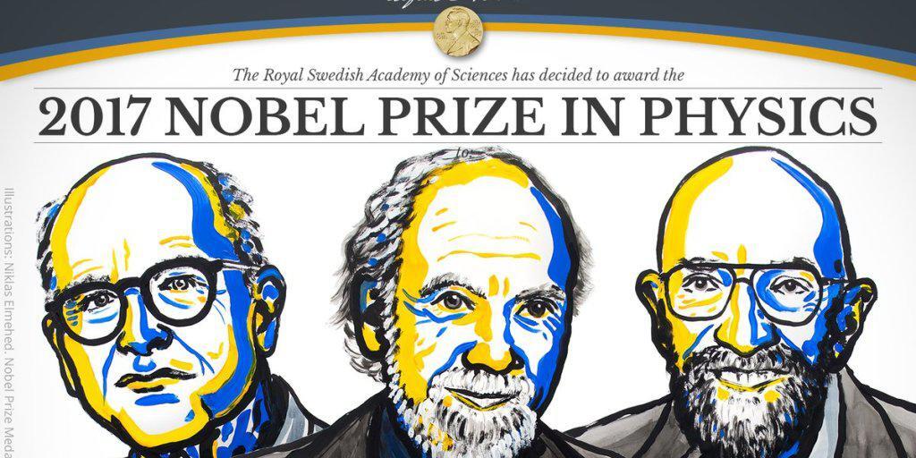 Den diesjährigen Physik-Nobelpreis erhalten drei US-Forscher für ihre Beiträge zum Nachweis von Gravitationswellen.