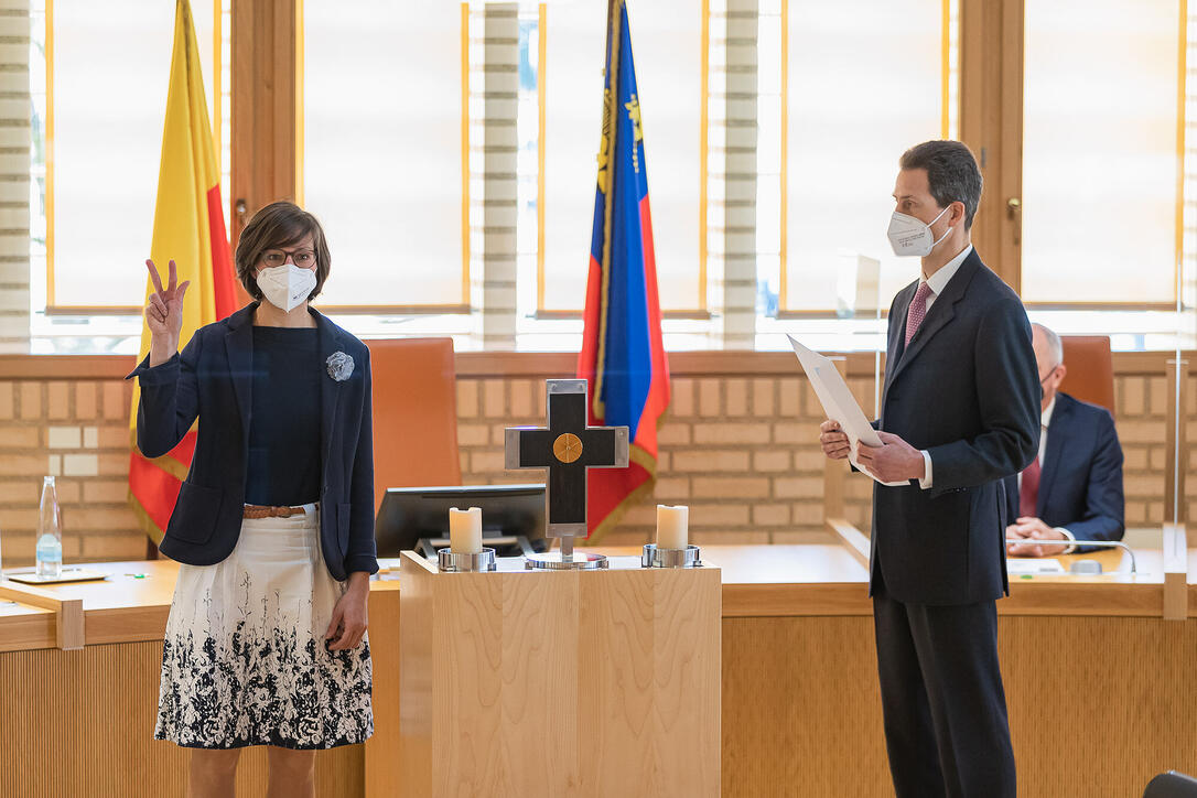 Landtagseröffnung 2021 in Vaduz