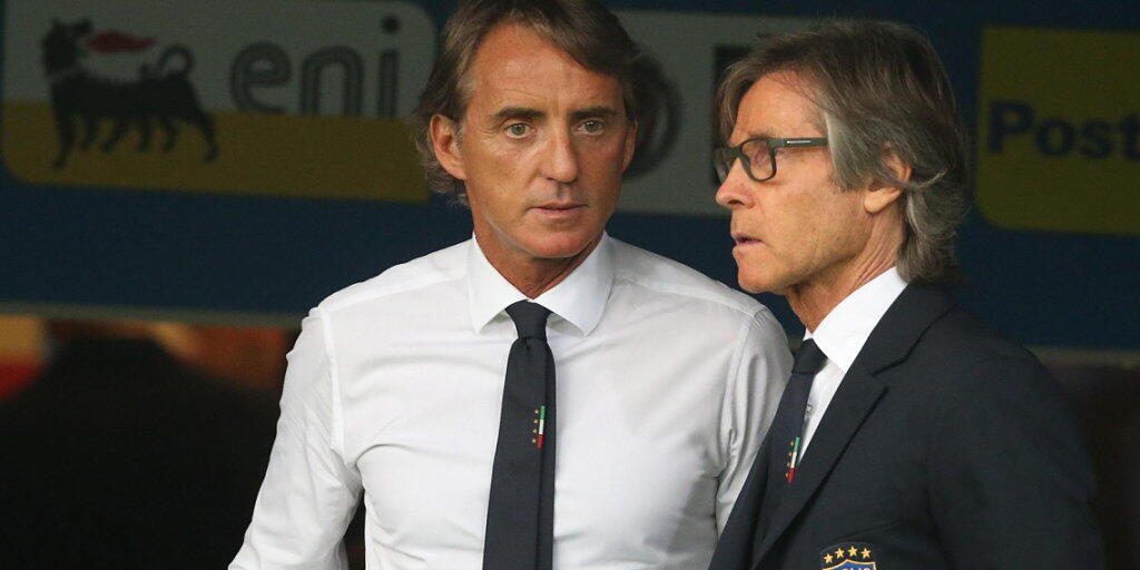 Italiens Nationalcoach Roberto Mancini hat noch einige Arbeit vor sich