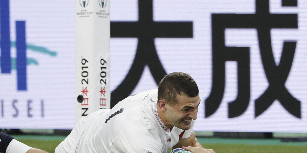 Sorgte in der ersten Halbzeit mit zwei Tries für eine klare Führung der Engländer: Flügel Jonny May