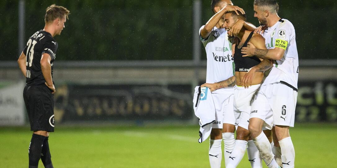 FUSSBALL, CHALLENGE LEAGUE, MEISTERSCHAFT, SAISON 2021/22, YVERDON-SPORT FC, FC VADUZ, FUSSBALL, CHALLENGE LEAGUE, MEISTERSCHAFT, SAISON 2021/22, YVERDON-SPORT FC, FC VADUZ,