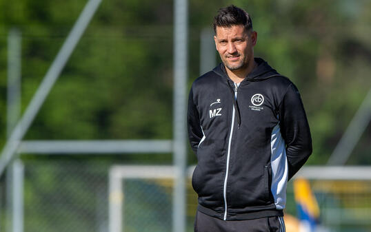 War mit dem Gezeigten nicht zufrieden: Balzers-Trainer Marius Zarn.
