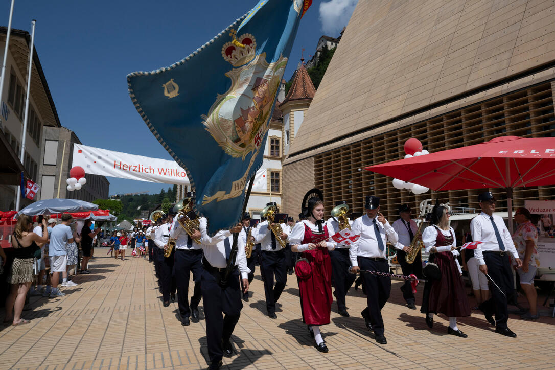 Staatsfeiertag 2025: Volksfest im Städtle Vaduz