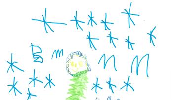 Einige Zeichnungen des Malwettbewerbs 2025