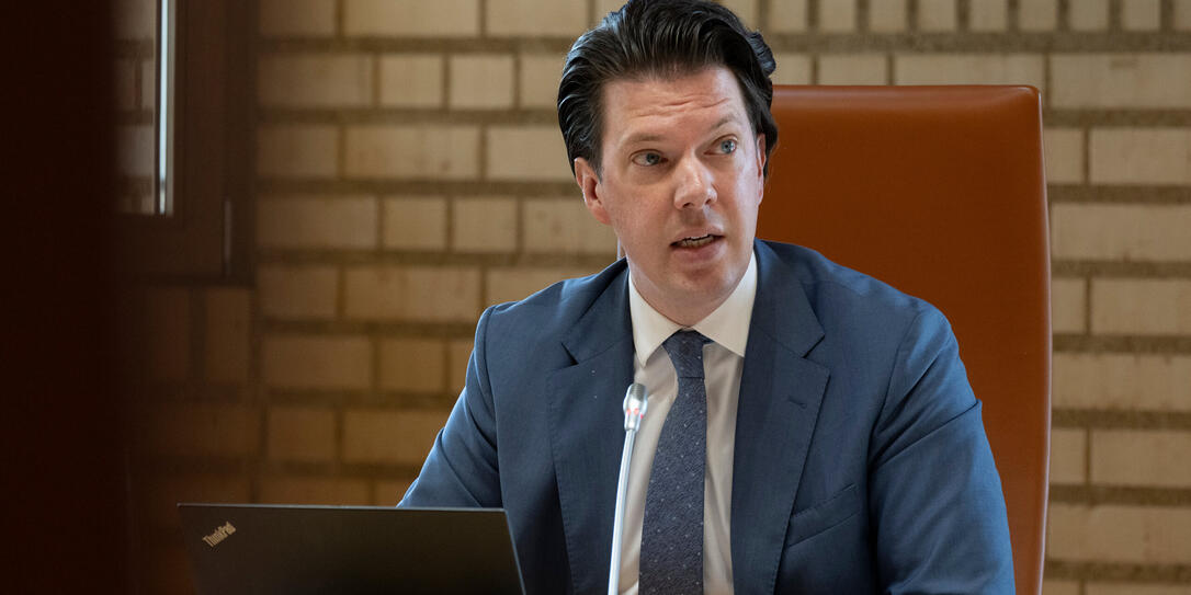 240612 Liechtensteiner Landtag, Juni 2024, Bild aufgenommen im Landtagsgeb&auml;ude in Vaduz / Liechtenstein am 12.06.2024  - - Politik, Vaduz,