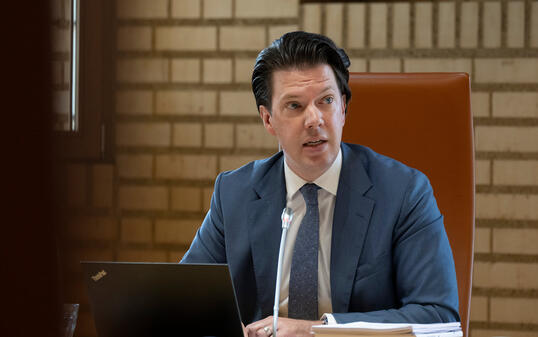 240612 Liechtensteiner Landtag, Juni 2024, Bild aufgenommen im Landtagsgebäude in Vaduz / Liechtenstein am 12.06.2024  - - Politik, Vaduz,