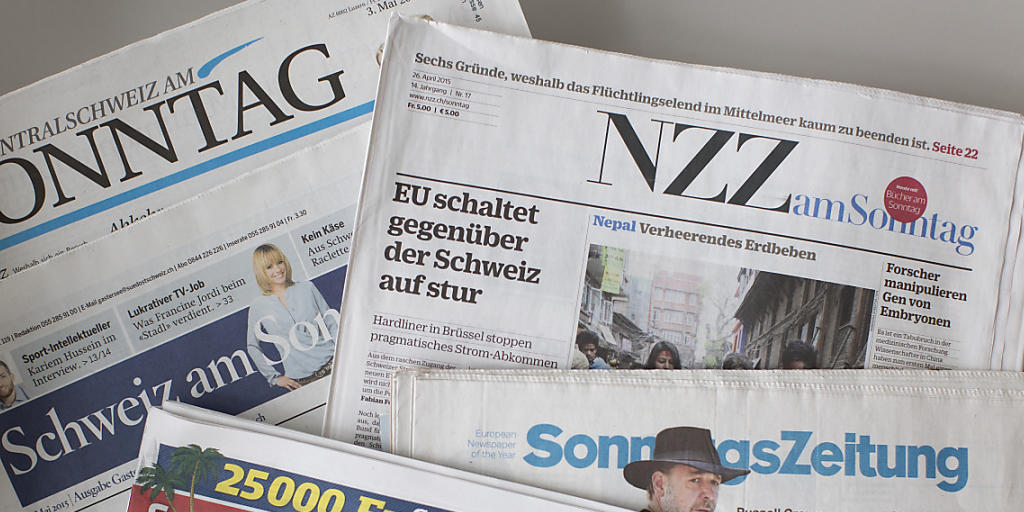 Eine Auswahl der Sonntagszeitungen (Archivbild)
