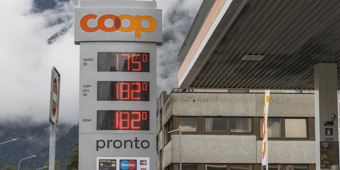 Coop Tankstelle in Balzers