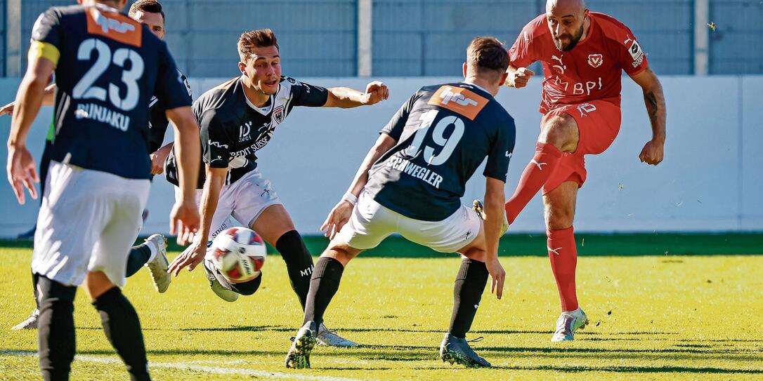 Schweiz Liechtenstein Vaduz Fussball Challenge-League FC Vaduz - FC Aarau