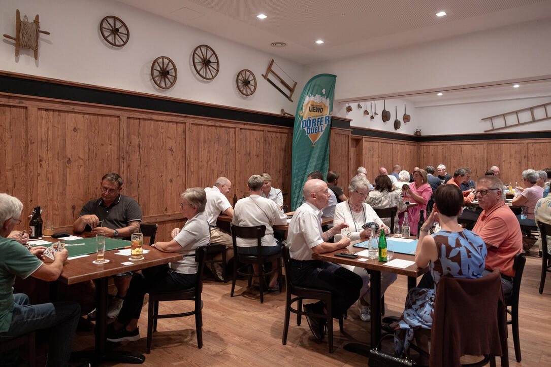 Liewo Jasskönig 5. Vorrunde im Rössle Schaan