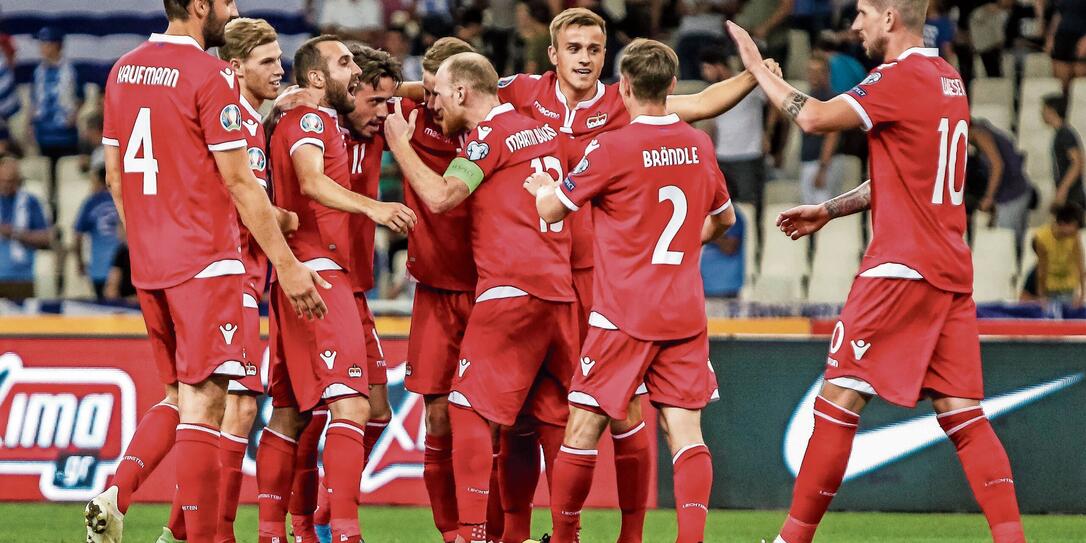 Sandro Wieser in seinem letzten Spiel für die Nati: Damals gabs ein 1:1 auswärts in Griechenland. Bild: Keystone (8.9.2019) Sandro Wieser in seinem letzten Spiel für die Nati: Damals gabs ein 1:1 auswärts in Griechenland. Bild: Keystone (8.9.2019)