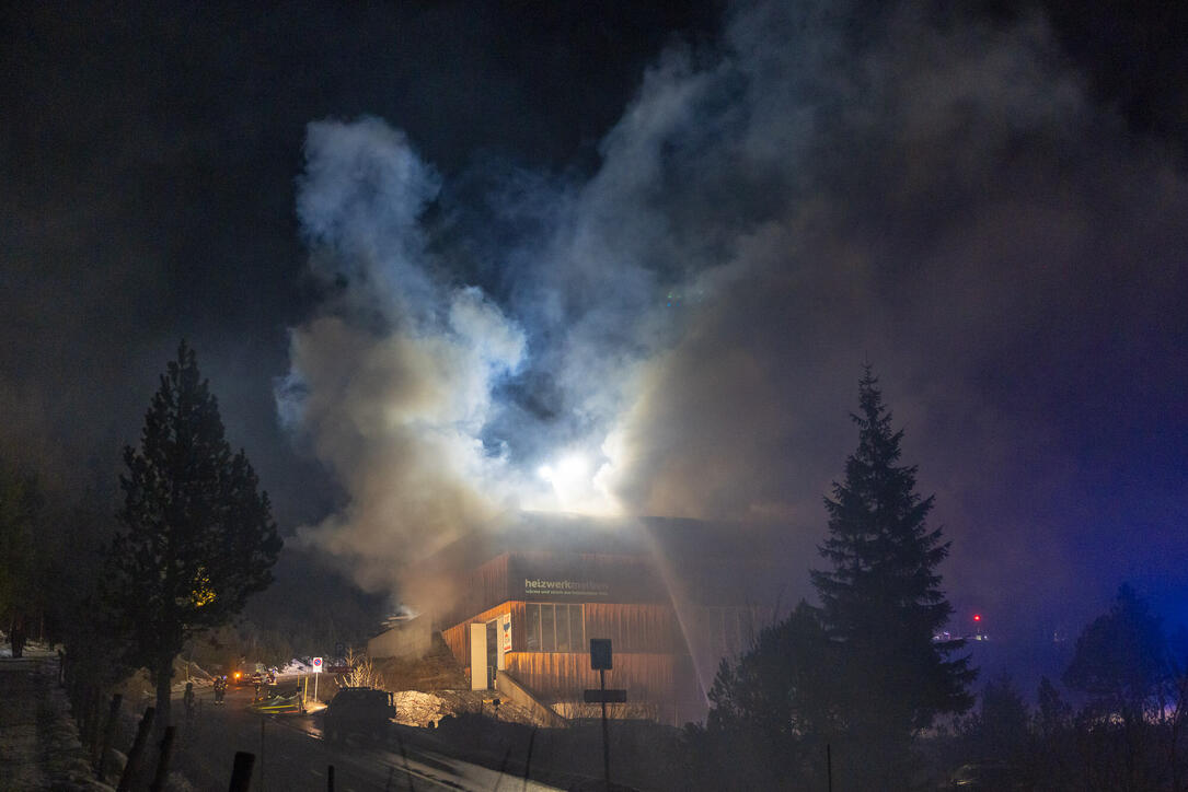 Brand Heizwerk Malbun (16.12.2025)