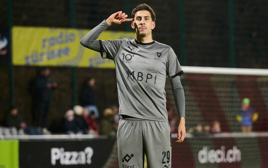 Der Jubel von Jonathan de Donno als Symbol &ndash; im Spitzenspiel wird die Mentalit&auml;t entscheidend sein.