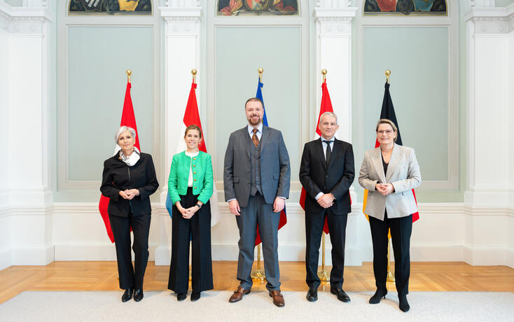 Treffen der deutschsprachigen Justizministerinnen und Justizminister in Vaduz