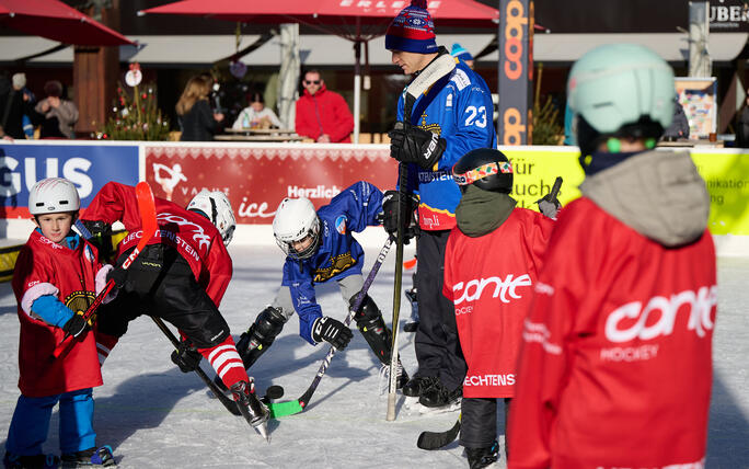Eishockey-Schnupperkurs in Vaduz