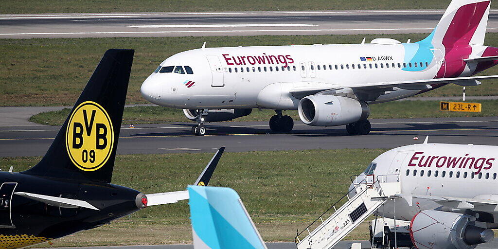 Eine Maschine von Eurowings durfte in Sardinien nicht landen (Archivbild).