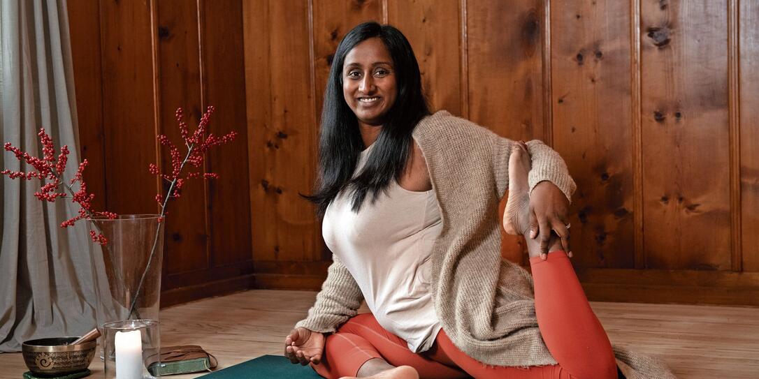 Liewo-Porträt mit Yogini Nilani Zerwas aus Maur