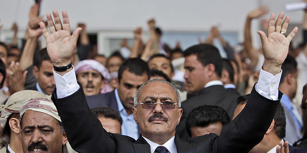Die Partei von Ali Abdullah Saleh bestätigte den Tod des früheren Präsidenten des Jemens (Archiv)