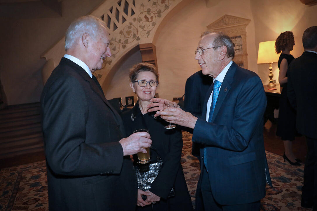 Neujahrsempfang auf Schloss Vaduz, Fürstentum Liechtenstein,