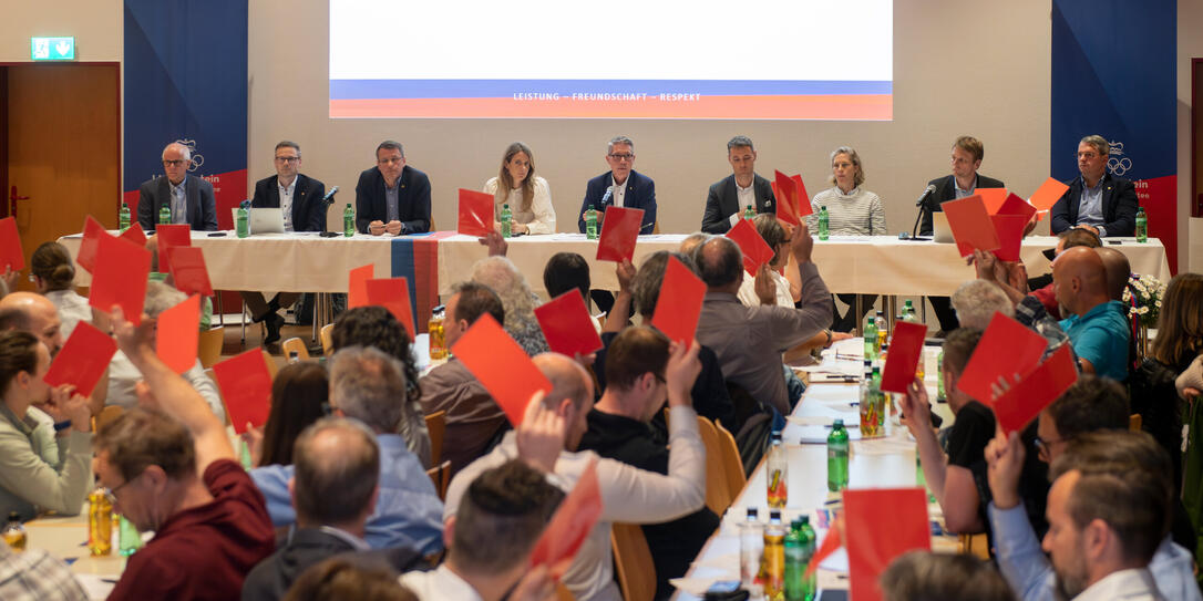 Delegiertenversammlung LOC im Gemeindesaal Balzers Delegiertenversammlung LOC im Gemeindesaal Balzers