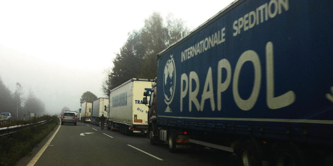 Stau in Österreich