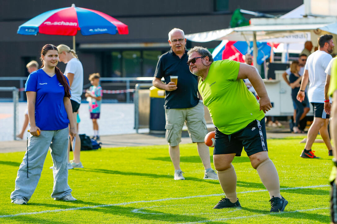 Liechtenstein Schaan Sportanlage Rheinwiese Schaaner Faescht