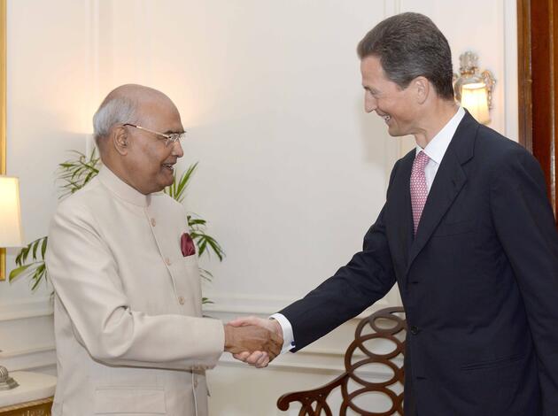 S.D. Erbprinz Alois von Liechtenstein zu Besuch in Indien S.D. Erbprinz Alois von Liechtenstein zu Besuch in Indien