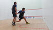 230530 Kleinstaatenspeile in Malta Tag 2 Squash - Finale - Männer - David Maier (1. Platz), Luca Wilhelmi (2. Platz)