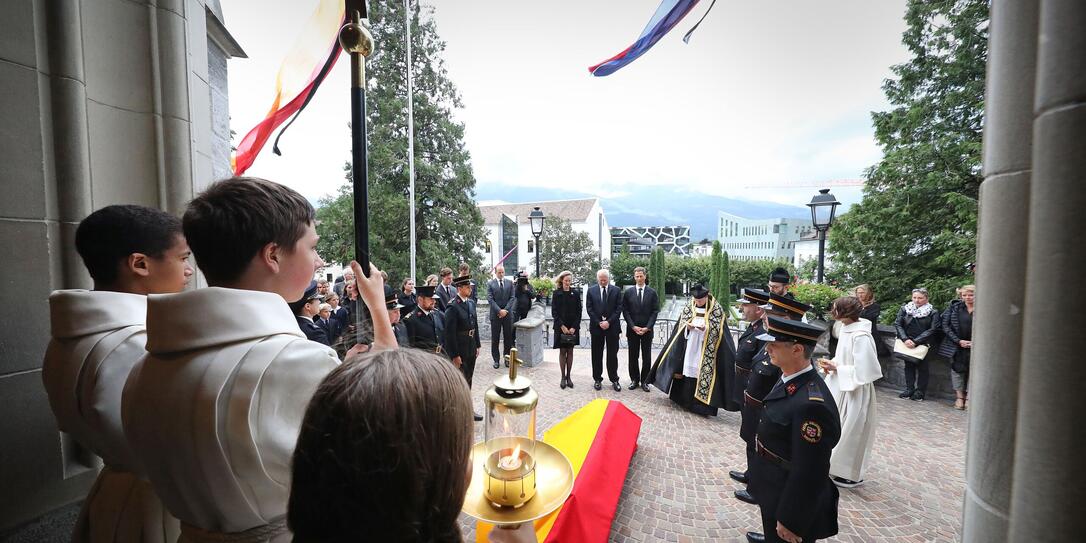 Abdankungsfeier I.D. Fürstin Marie von und zu Liechtenstein