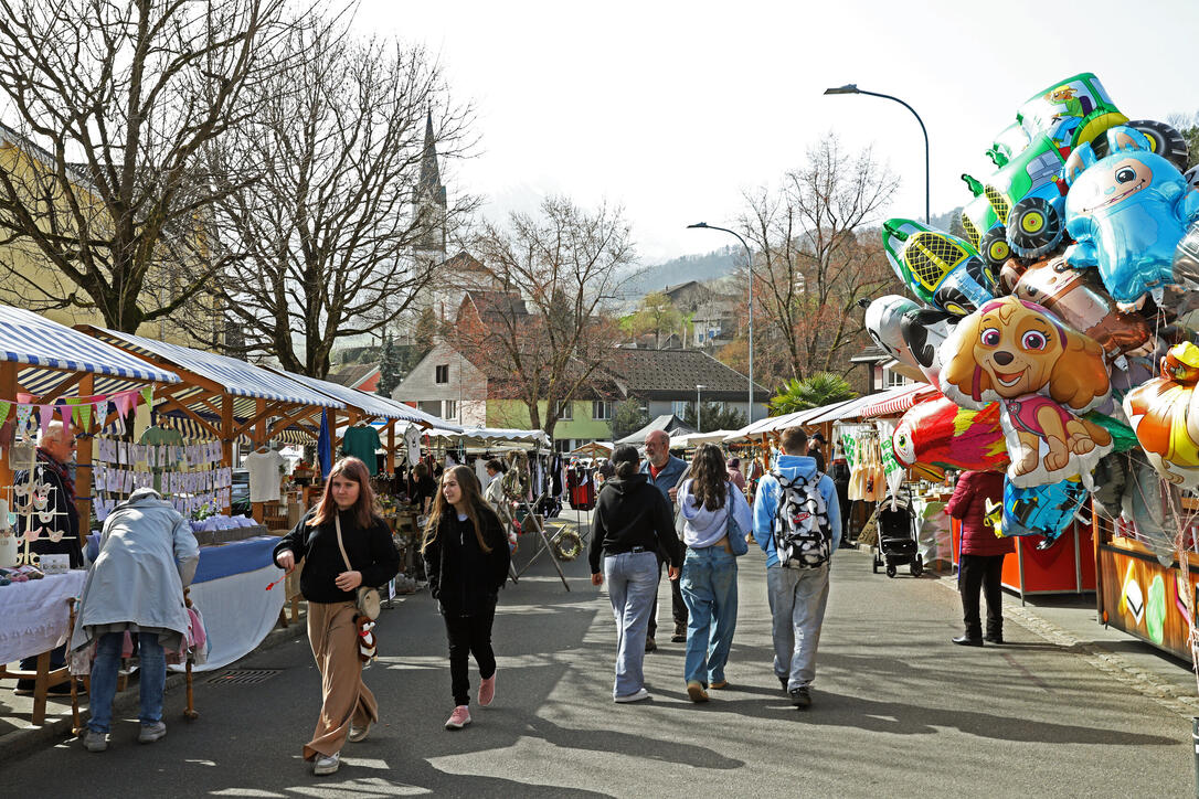 Fr&uuml;hlingsmarkt in Gams