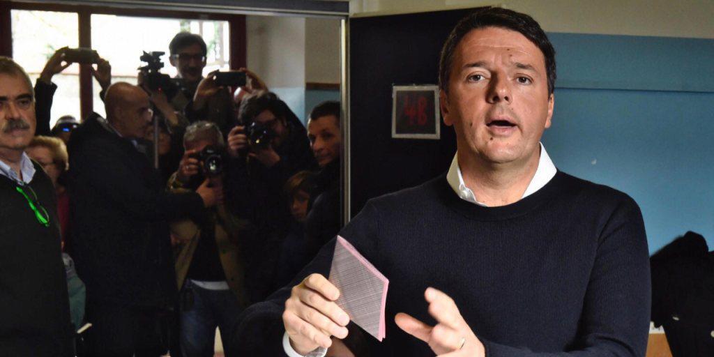 Sein Werben verfing bei einer Mehrheit offenbar nicht: Renzis Verfassungsreform in Italien scheitert laut Nachwahlbefragungen.