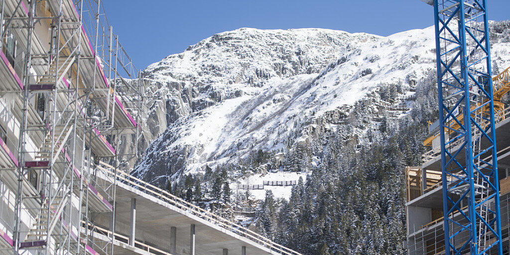 So sah es im Swiss Alps Resort in Andermatt vor rund einem Jahr aus. (Archiv)