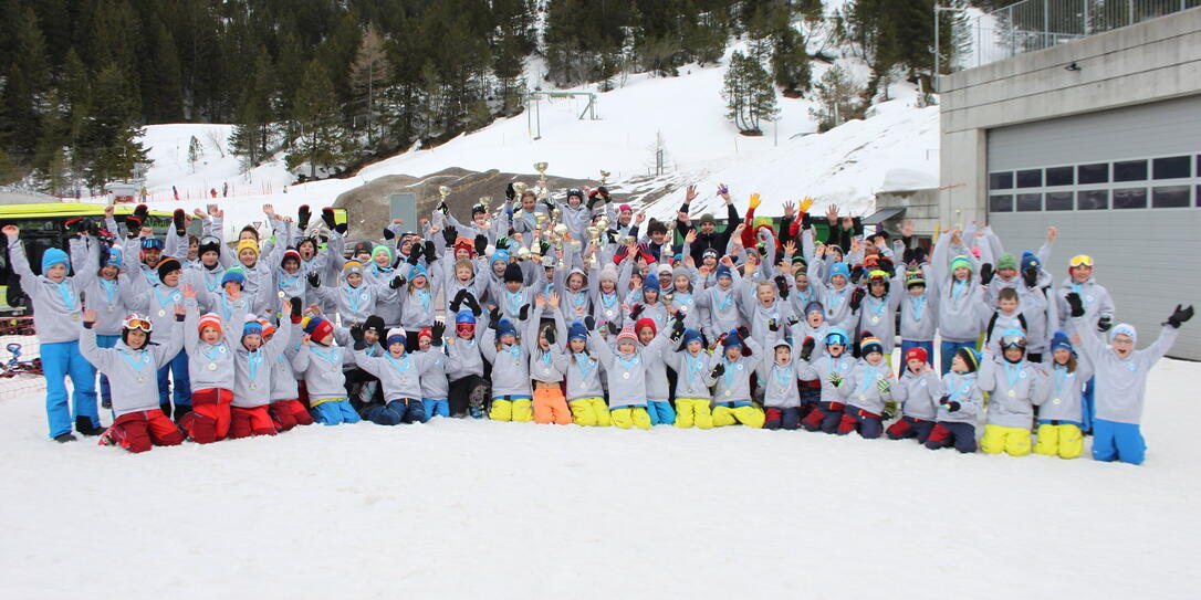 Das Gruppenbild nach dem letzten Rennen