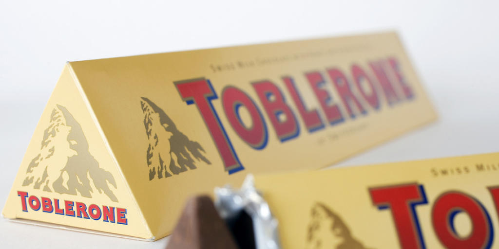 Toblerone-Schoggi: das süsse Dreieck ist weltbekannt.