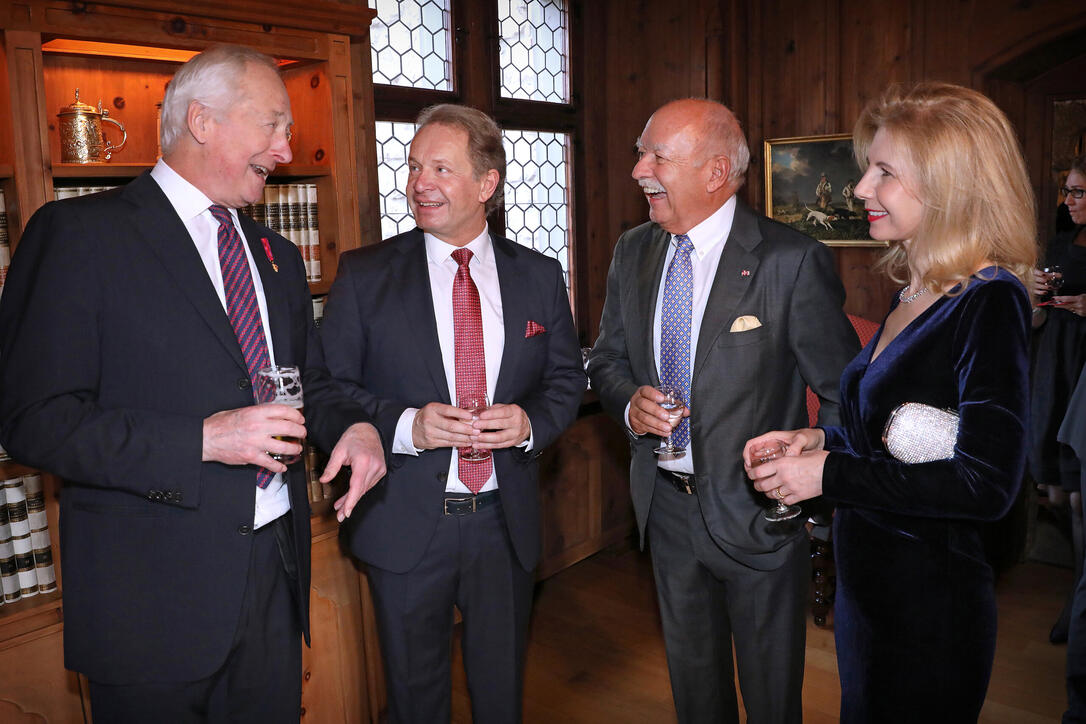 Neujahrsempfang 2020 der Fürstlichen Familie auf Schloss Vaduz