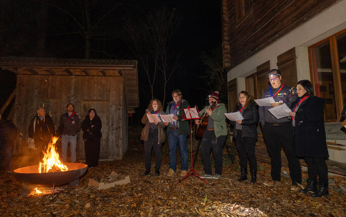 Friedenslicht 2025 in Liechtenstein (17.12.2025)