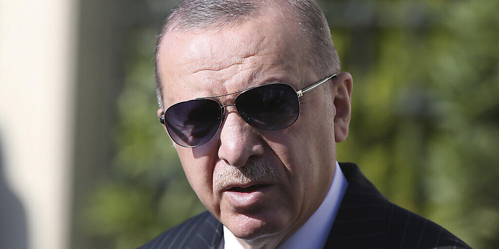Der türkische Präsident Recep Tayyip Erdogan. Foto: -/Turkish Presidency/AP-Pool/dpa