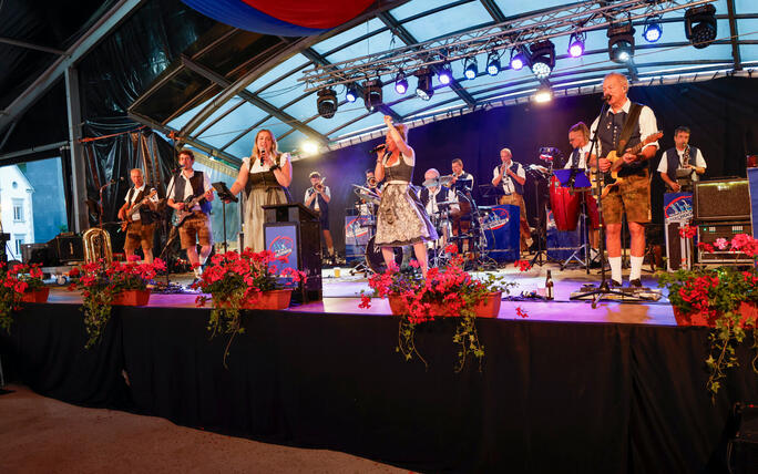 Auftakt zum 77. Verbandsmusikfest mit dem Bayerischen Abend in Vaduz