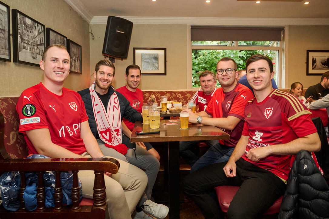 FC Vaduz Fantreff in Dublin (25.07.2024)