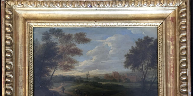 Zurück an Besitzer: Landschaftsbild von Franz de Paula Ferg