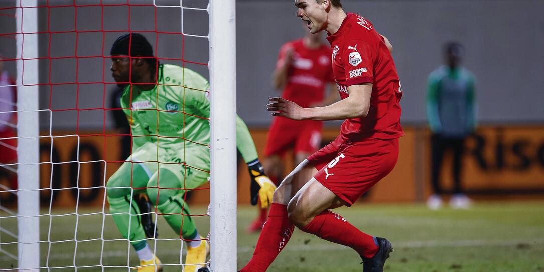 Schweiz Fussball Super-League FC Vaduz - FC St. Gallen Schweiz Fussball Super-League FC Vaduz - FC St. Gallen