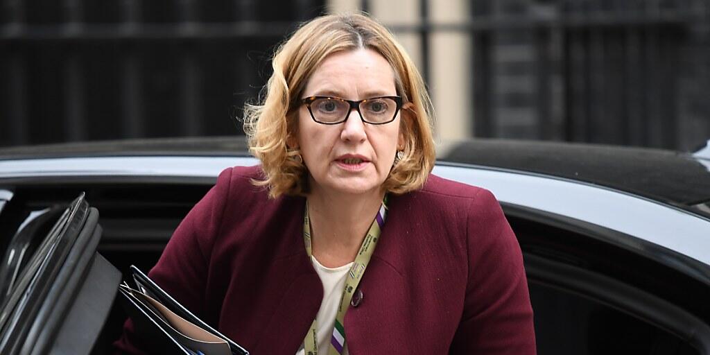 Die Innenministerin Grossbritanniens Amber Rudd schmeisst ihr Amt hin. (Archivbild)