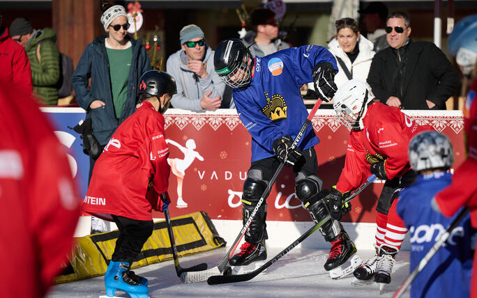 Eishockey-Schnupperkurs in Vaduz